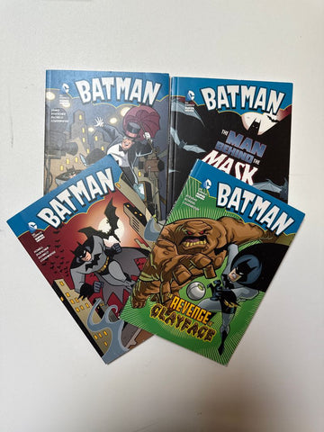 DC Comics 4 Batman books Early Reader
