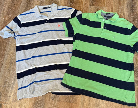 Polo, Tommy hilfiger 2 SS collar shirts Men's - XL