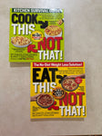 Eat this not that books Two books eat this not that substitution ideas Miscellaneous