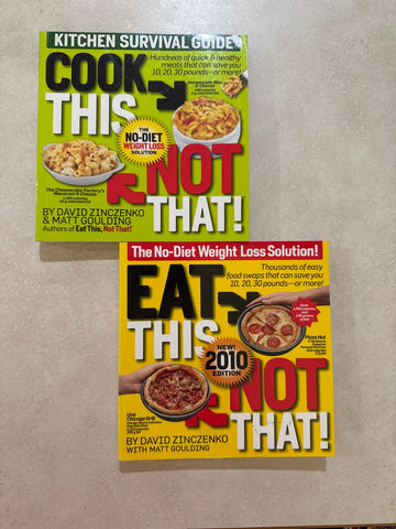 Eat this not that books Two books eat this not that substitution ideas Miscellaneous