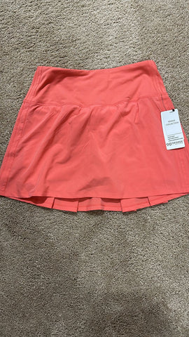 90 degree by reflex Coral NWT tennis skirt Junior Small 1-3