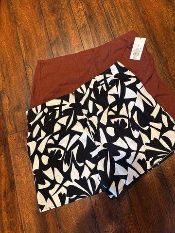 Target Two skorts. One NWT- one EUC Women's 14