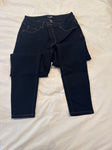 d.jeans Dark blue skinny legs NWOT Women's 12