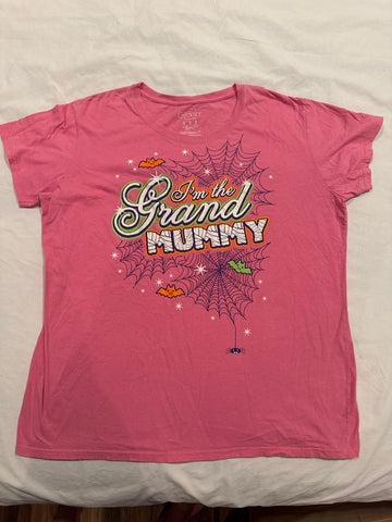 Gildan Pink im the Grandmummy tshirt Women's XL 16