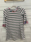 Matilda Jane Green striped dress 12