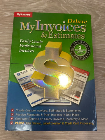 My invoices software new Requires cd rom drive Electronics