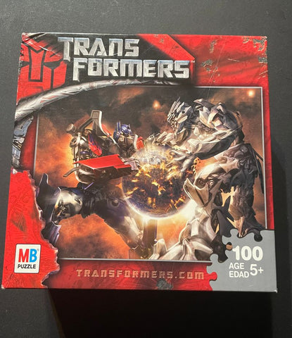 Transformers 100 piece puzzle all pieces accounted for Puzzle