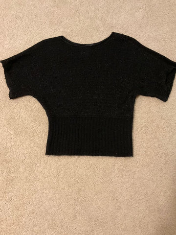 ana Black and metallic Sweater Women's - S