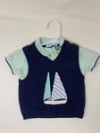Janie and Jack Shirt/vest combo 3-6 Months