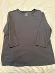 Christopher Banks Dark gray layer your look 100 cotton Women's XL 16