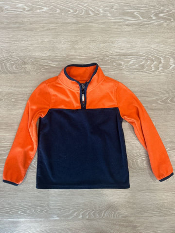 Osh kosh Orange navy qzip. Sized 6, but runs small imo 5T/5