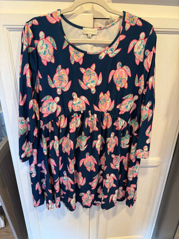 Simply Southern Turtle Top Women's XXL 18