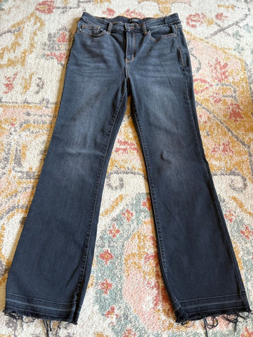 Judy Blue Black skinny flare denim size 15 Women's 14