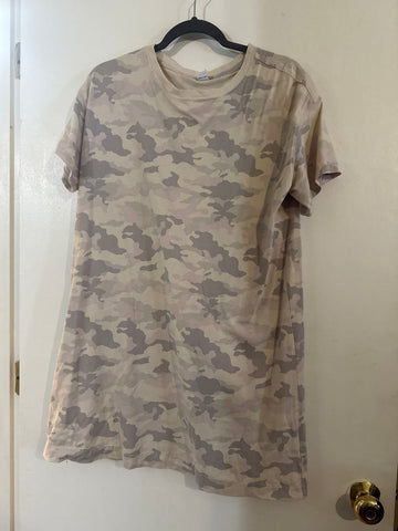 Old navy Pink camouflage tshirt dress Women's - M