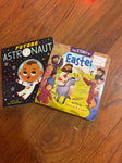 Board books Future astronaut and Easter Preschool (3-5 yrs)