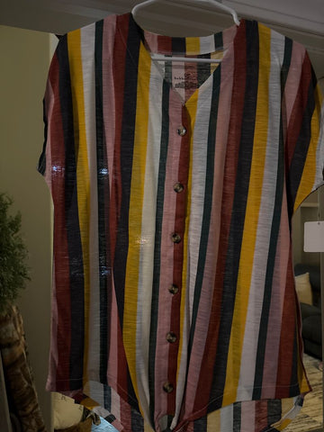 Bobby brooks Striped short sleeve never worn Women's - S