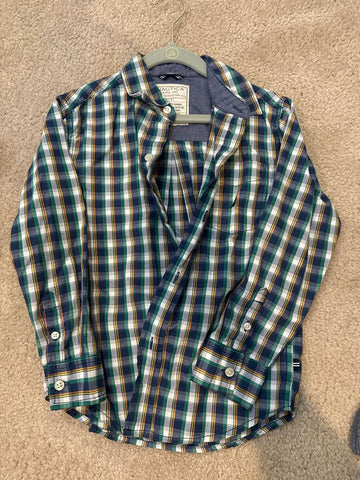 Nautica Plaid button up 7