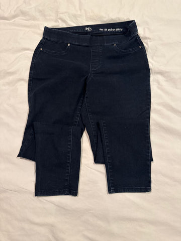 New Direction Dark denim pull on skinny jeans Women's 12