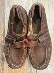 Sperry brown shoes Boys Slip on - SIZE 5 5 (Big Kid)