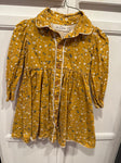 Marie Nicole Mustard boutique dress 5T/5
