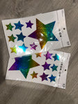 Hobby Lobby New holographic iron on stars Miscellaneous