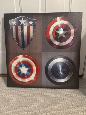 Hobby Lobby Captain America canvas picture Decor