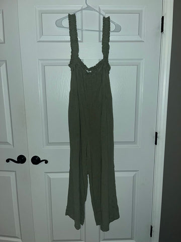 Ces Femme Sage Green Jumpsuit Like New Women's - M