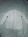 Cat & Jack White cardigan EUC 2T