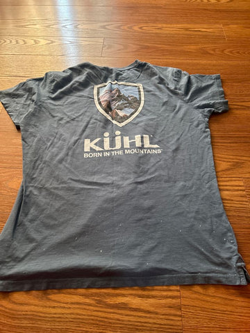Kuhl Blue with speckle details pic is of back Men's - XL