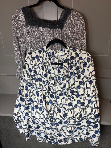 Variety EUC dressy LS Women's - S
