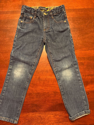 Mini Boden Jeans with adjustable waist some wear at knee 5T/5