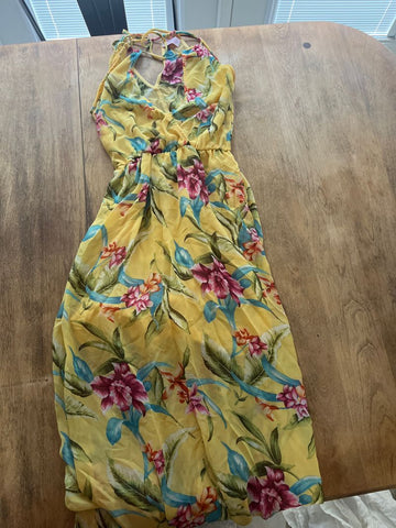 Pink lily Floor length dress Women's - S