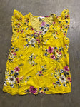Dr2 Yellow with flowers blouse Women's - M