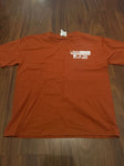 Screen print Tshirt Lawncutters T-shirt, bigger advertisement design on back 8