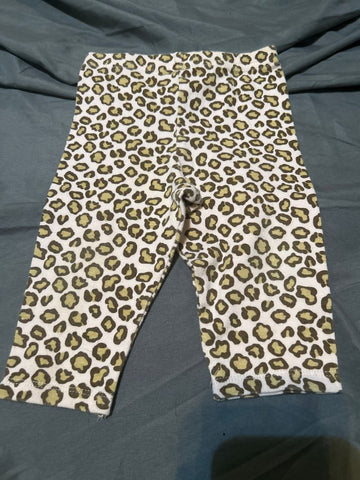 Gerber Pink leopard print legging 3-6 Months