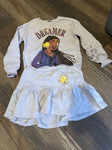 Disney Wish outfit, play condition from piling on sleeves 5T/5