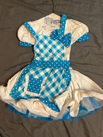 Halloween Costume Maid 6T/6X