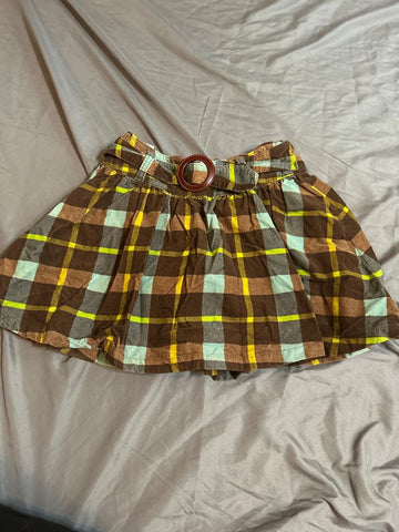 Lands End Corduroy skirt, adjustable waist, attached shorts underneath 7