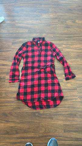 Place Flannel dress, GREAT condition 10