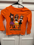 Childrens Place Orange halloween squad size 7/8 7