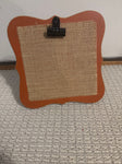 Hobby Lobby Orange frame 7 by 7 Decor