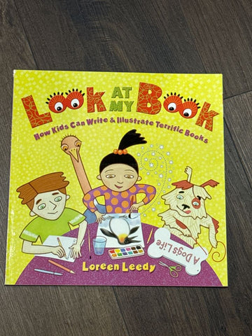 Scholastic Look at my Book writers helper book Educational