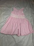 Ralph Lauren Classy pink and white dress EUC 2T