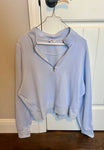 Danskin baby blue quarter zip Women's XL 16