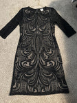 Julia Jordan Black lace dress Women's 6