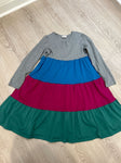 Hanna Anderson Color block dress 12