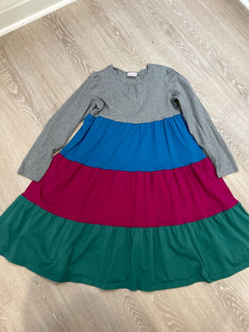 Hanna Anderson Color block dress 12