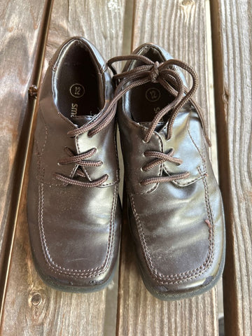 Smart fit Brown dress shoe 12 (Lil' Kid)