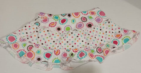 Jumping Beans Multi-color white skirt 18 Months