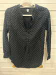 Old Navy Black Polka dot shirt Women's - S